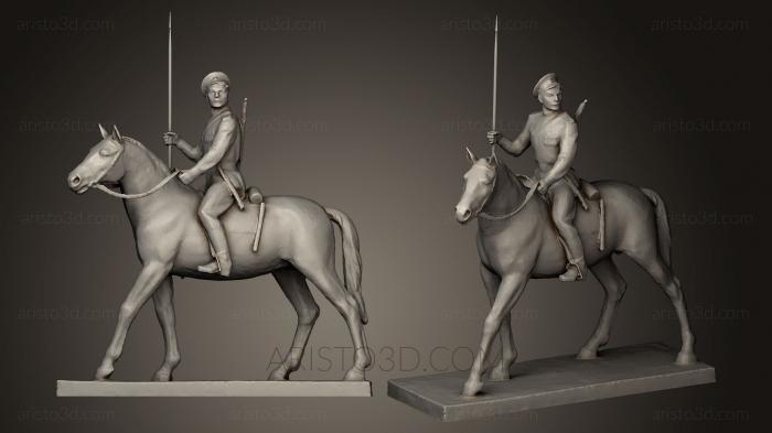 Statues of famous people (STKC_0279) 3D model for CNC machine